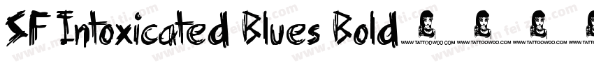 SF Intoxicated Blues Bold字体转换